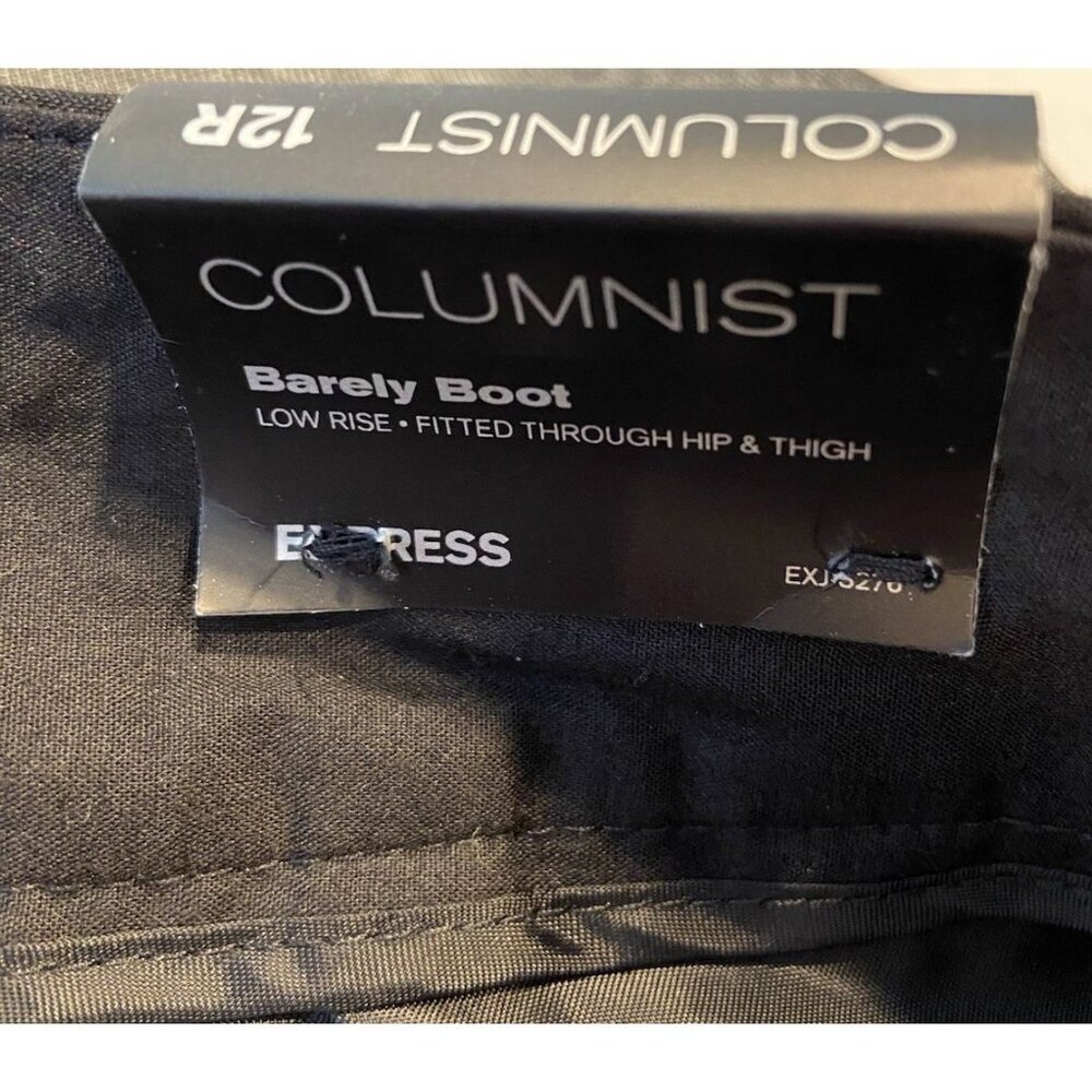 NWT Express Columnist Pants Barely Boot Low Rise … - image 5